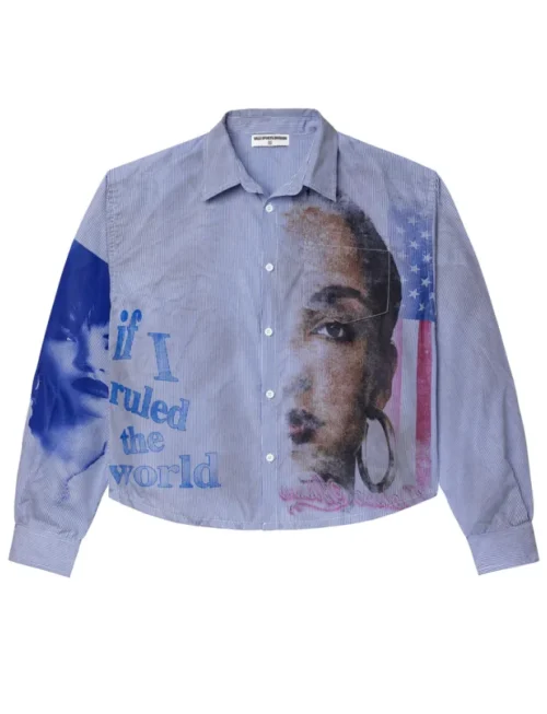 Vale Forever FREEDOM BUTTON UP [PINSTRIPE]